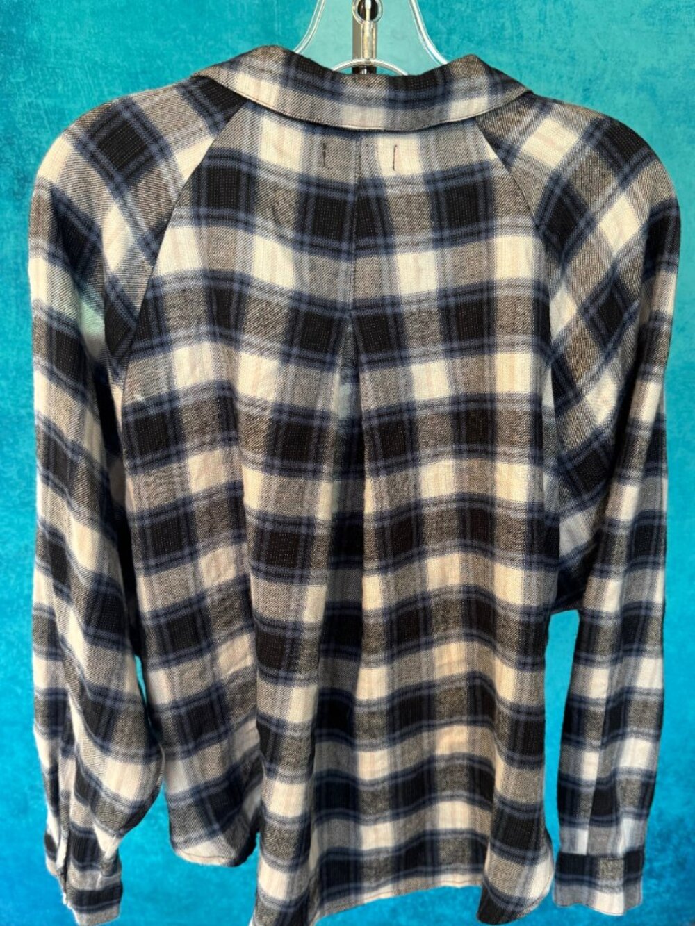 Urban Outfitters BDG long sleeve open front Flannel top - New - Picture 2 of 7